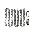 thumbnail image 1 of Light Fixture Chain Chain Extension Light Chains with Connection Links Lock High black, 1 of 8