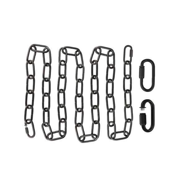 Cadenas para lámparas colgantes Cadenas de luces Reemplazos de cadenas de iluminación de alta resistencia negro