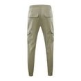 thumbnail image 4 of Men's Casual Pants Lightweight Joggers Relaxed Fit Comfortable Outdoor Athletic Trousers for Daily Wear and Fitness Activities Mens Cargo Trousers Relaxed Fit Khaki, 4 of 7
