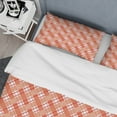 thumbnail image 4 of Designart 'Retro Checkered Pattern I' Mid-Century Modern Duvet Cover Set, 4 of 4