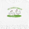 thumbnail image 4 of Inktastic Hey, Guess What? Chicken Butt Girls Toddler Dress, 4 of 5