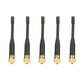 thumbnail image 1 of Antena de Radio SMA hembra, antena walkie talkie corta chapada en oro para BF 666S BF 888S UV 5R TK 240 TK 250 TK 255 PX 777, 1 of 8