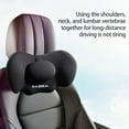thumbnail image 4 of Car Neck Pillow Memory Foam, Ergonomic Headrest Cushion for Pressure Relief and Travel Comfort, Breathable Soft Support for Car Seats, Airplane, Office, and Long Driving, 4 of 8