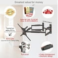 thumbnail image 3 of Barkan 13 inch to 90 inch Full Motion TV Wall Mount - Black, 3 of 13