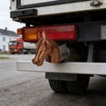 thumbnail image 4 of BotaniNest Trailer Hitches Protective Cover Horse Head Cap Easy Installation Modern Horse Head Trailer Hitches Cover Trailer Hitches Caps Guard Protective, 4 of 4