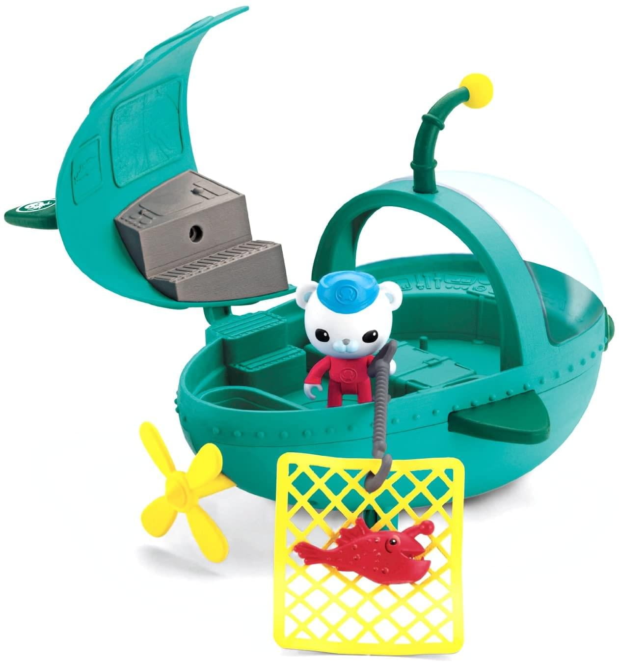 Inkling & The Seahorse Creature Pack & 3 Glow in the dark Articulated Figures GUP Speeder Q Includes GUP M & Kwazi Playset Fisher Price The Octonauts 6 Piece Gift Set