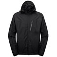 thumbnail image 2 of Little Donkey Andy Men's Waterproof Rain Jacket Outdoor Lightweight Hooded Raincoat for Hiking Golf Travel Fishing Black S, 2 of 6