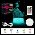 thumbnail image 5 of YSTIAN Princess Gift Night Light for Girls,Princess 3D Illusion Lamp with Remote & Smart Touch 16 Colors Dimmable Bedroom Decorations Bedside Lamp,Princess Toys for Kids Girls Teens Birthday Gift, 5 of 7