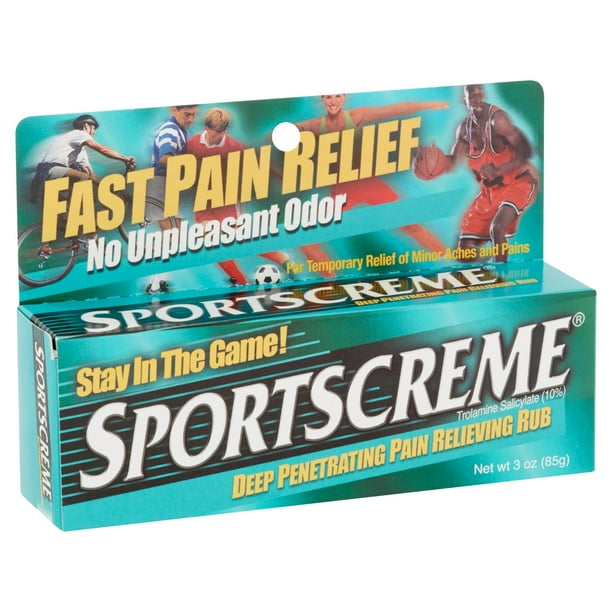 Sportscreme Deep Pain Relieving Rub 3oz