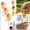 A*3, variant on Reusable Children Beverage Water Bottle Straw Lid, 2 in 1 Design Flip Top Silicone Bottle Spouts for Kids, 4 PCS No Spill Spout Conversion Cap with Straw, Water Bottle Straw Cap for Most Bottles (AB)