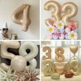 thumbnail image 6 of 30th 40th 50th 60th Birthday Balloons 40 Inch, Birthday Decorations, Balloon set, Birthday Party Decorations SuppliesStyle:Style 3;, 6 of 6