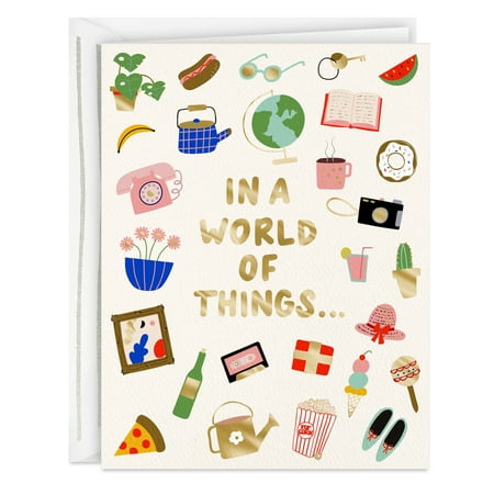 Hallmark Good Mail Love or Friendship Card (You're the Best Thing)