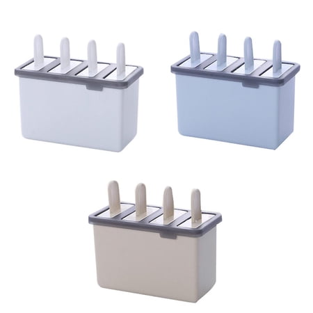 RVS Ice Popsicle Molds Kit,Ice Pops Makers met Traykitchen DIY Ice Pops Mould Maker Tool,6 Ice Cream Moulds,Zomer DIY Ice Cream Moulds,A