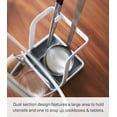 thumbnail image 5 of Yamazaki Home Lid and Ladle Stand - Large, White, Steel, Water Resistant, No Assembly, 5 of 7