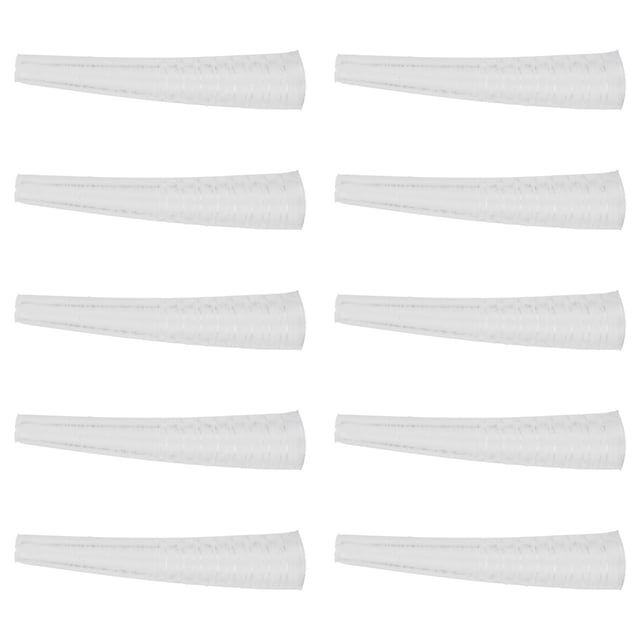 Cubierta protectora de pinzas de 10 piezas cubierta protectora de pinzas de silicona cubierta de punta de pinza de injerto para maquillaje de mujeres y niñas