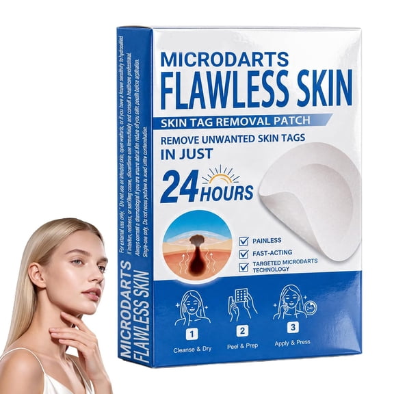 BPPEG 2-In-1 Microdart & Hydrocolloid Skin Patch,Advanced Microdart Flawless Skin Patches for Face & Body,Daily Skin Care Versatile Micro Needle Patch (1 Pcs)