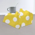 thumbnail image 6 of Bingfone Yellow And White Polka Dot Ultra Absorbent & Soft Hand Towels for Bath, Hand, Face, Gym and Spa-27.5x16in, 6 of 8
