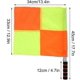 thumbnail image 3 of 2PCS Referee Linesman Flag with Storage Bag for Sports Match Soccer Football Hockey Training, 3 of 4