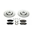 thumbnail image 3 of PowerStop Front Z23 Evolution Sport Carbon-Fiber Ceramic Brake Pad and Drilled & Slotted Rotor Kit Fits: INFINITI Select Models K5264, 3 of 10