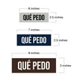 thumbnail image 5 of Signs ByLITA Basic Qué pedo Sign (Red) - Small, 5 of 6