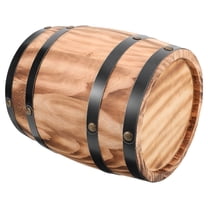 FUEENIRVA Decorative Barrels Wood Barrel Craft Coffee 1Pack