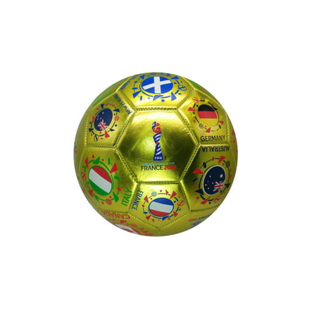 Icon Sports Group Soccer Ball, Size 5, Gold