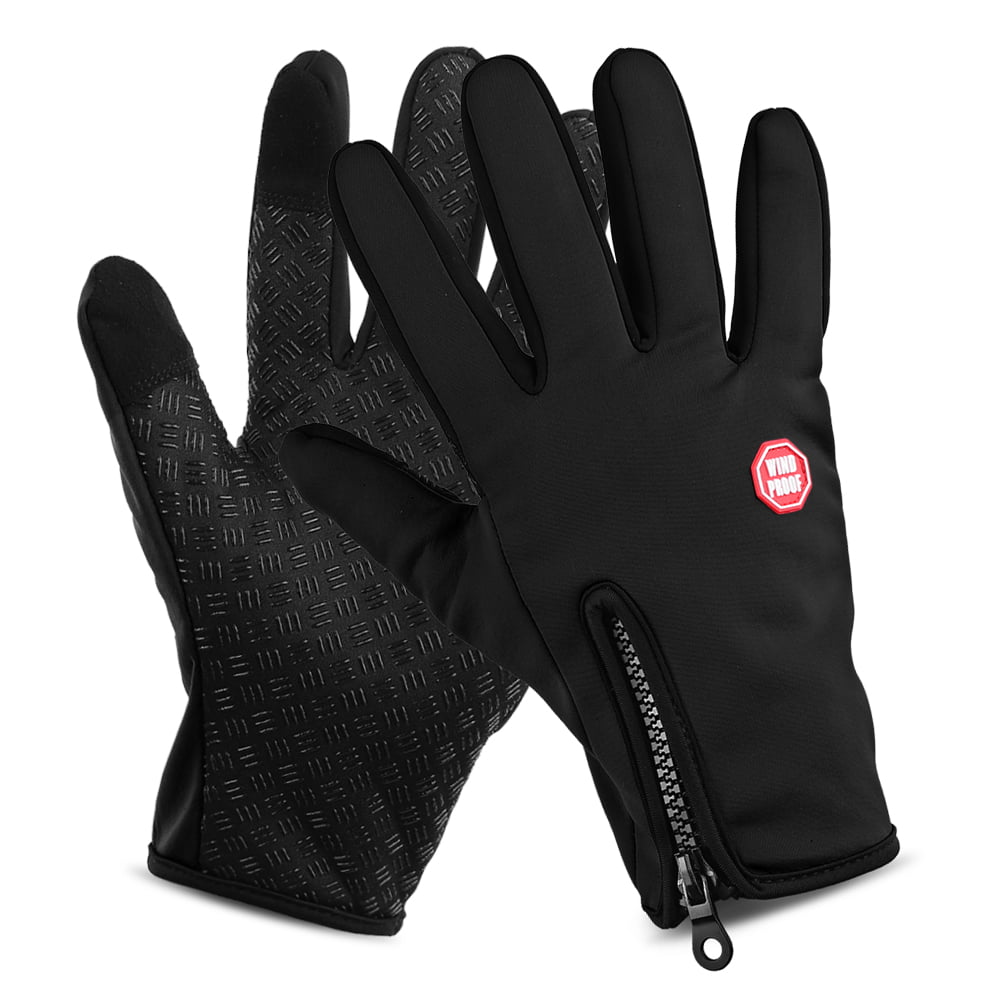 Cycling Gloves Full Finger Touch Screen Motorcycle/Mountain Road Bike Exercise Gloves Unisex All Finger Gloves Sun and Windproof