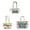 02 Set of 3, variant on Whole Foods Market Fishwife Canvas Tote Handles, Heavy Duty Washable Canvas Shopping Bag, Heavy Duty Washable Canvas Shopping Bag with Printed Long Straps for Market, Travel & Daily Use