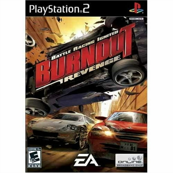 Burnout: Revenge - Complete in Box - Black Label - Tested - PS2 Playstation 2