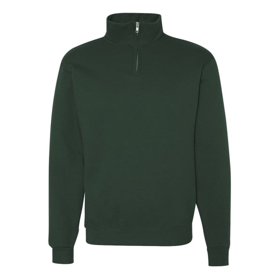 JERZEES Nublend® Cadet Collar Quarter-Zip Sweatshirt Size up to 3XL