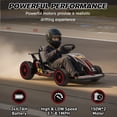thumbnail image 6 of Mukidy 24V Go Kart Ride on Toys Electric Go Kart for Boys Girls Age 6-12 Years Old, Gray, 6 of 11