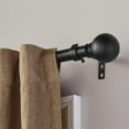 thumbnail image 2 of Ceybo Black Plastic Curtain Rod Finial (Set of 2), 2 of 8
