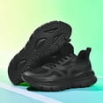 thumbnail image 5 of Men's & Women's Cushioned Walking Shoes - Lightweight Sneakers Big Size Available for, Gym, - Unisex Athletic Footwear  with Insole & MD Sole, /Fabric Upper, Low-Top Round Toe Design -, 5 of 6