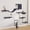 Dark Grey, variant on Cat Wall Shelves  Multi-level Climbing Furniture Space-saving Wall-mounted Climber Set With Perches Bridge Hammock Board & Ball For Indoor Play (beige)