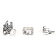 thumbnail image 2 of Anillos Punk Jadeshay 3 Piezas Ajustables Plata Antigua, 2 of 8