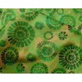 thumbnail image 4 of oneOone Silk Tabby Green Fabric Batik Quilting Supplies Print Sewing Fabric By The Yard 42 Inch Wide - CU, 4 of 4