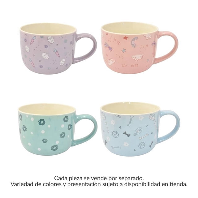 Taza My Shop de Cerámica para Bebidas Calientes de 370 ml.