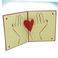 thumbnail image 3 of FUTUREORYY 1Set Red 3D Heart Greeting Card Mothers Day Products for Women, 3 of 8