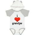 thumbnail image 3 of Inktastic I Love Grandpa Boys or Girls Baby Bodysuit, 3 of 5