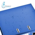 thumbnail image 5 of Carpeta Registrador Forrado PVC Techmakro Carta Azul 25 Pz, 5 of 5