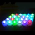 thumbnail image 4 of kurtrusly LED Candle Multicolor Lamp Simulation Color Flame decorative light Tea Light Home Wedding Birthday Christmas Party Decoration, 4 of 9
