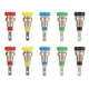 thumbnail image 1 of Conector de terminal electrónico, conector tipo banana, poste de encuadernación de montaje en panel de latón de 2 mm, adaptador de poste de encuadernación de panel, integración perfecta NikouMX herramienta, 1 of 8