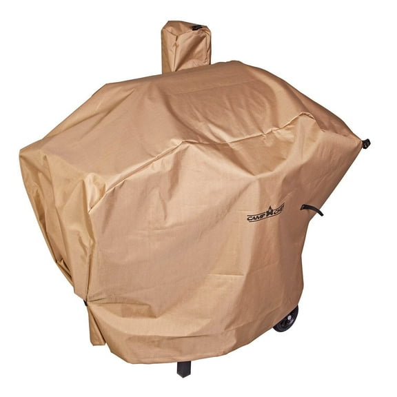 Camp Chef Weather Resistant Nylon Heavy Duty 24 inch Grill Patio Cover, Tan