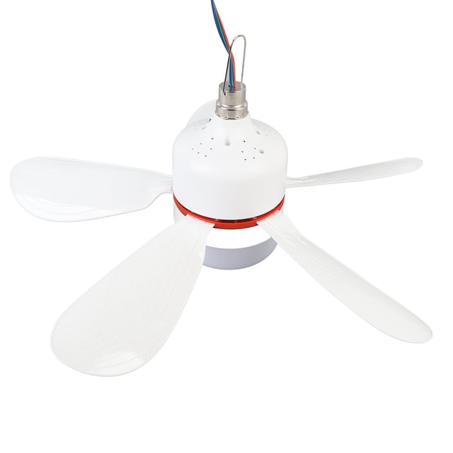 Ventilador Colgante Para Acampar, Ventilador De Techo Portátil Con Luz De Bajo Consumo DC 12V Multifuncional Para Pesca En Interiores Y Exteriores