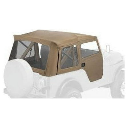Bestop 51597-04 Supertop with Two-Piece Soft Doors by Bestop Fits select: 1979-1980 AMERICAN MOTORS JEEP, 1978 JEEP JEEP