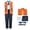 Orange, variant on Vest Jacket Suits Halloween Costumes, Vest Top with Belt and Tie for Cosplay Party, Halloween Costumes for Anime Birthday Party