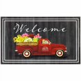 thumbnail image 1 of Apache Mills BLFL Fashionables Deluxe Doormat, 18-Inch X 30-Inch, Charcoal, 1 of 1