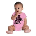 thumbnail image 4 of Best Cousin Ever Family Relatives Romper Boys or Girls Infant Baby Brisco Brands 18M, 4 of 6