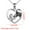 Black, variant on Eolstice Heart Necklace For Girls, Horse Jewellery Horse Gifts For Women Necklace Mother's Day Gift, Heart Shaped Necklace, for Women and Mothers, Gifting, and Fashion Accessories