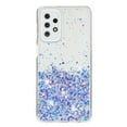 thumbnail image 2 of Designed for Samsung Galaxy A23 5G Bling Glitter Case Glow in The Dark Funny Shiny Sparkle Noctilucent Fluorescent for Women Girls Protective Case for Samsung Galaxy A23 5G, Purple, 2 of 6